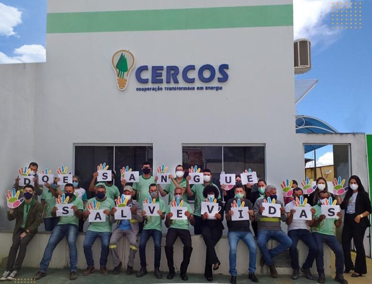 Cooperativa CERCOS promove campanha para doação de sangue
