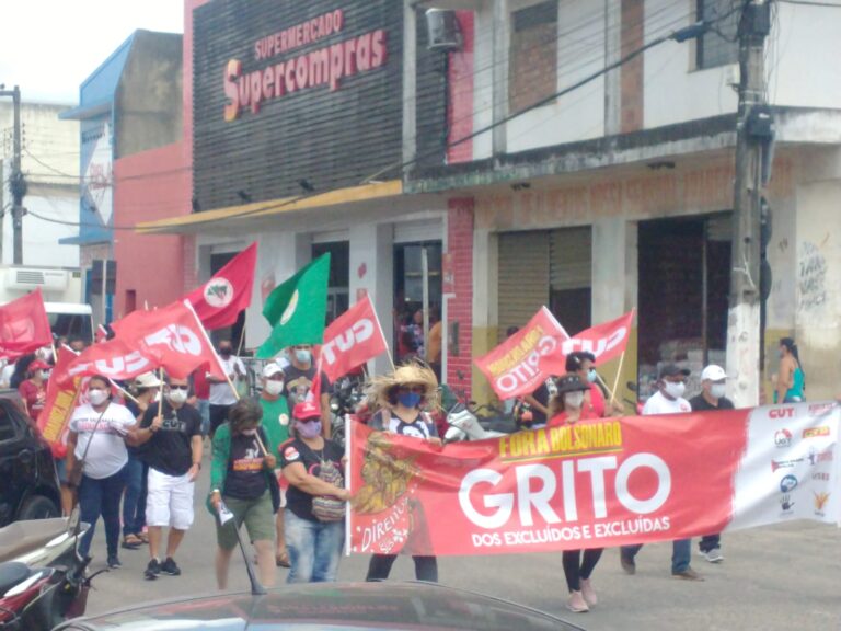 Contra Bolsonaro, Grito dos Excluídos percorre as ruas de Lagarto