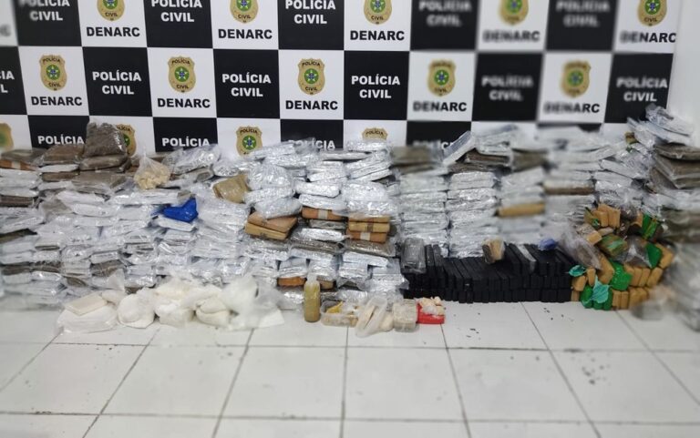 Mais de 700 quilos de maconha são apreendidos em Aracaju