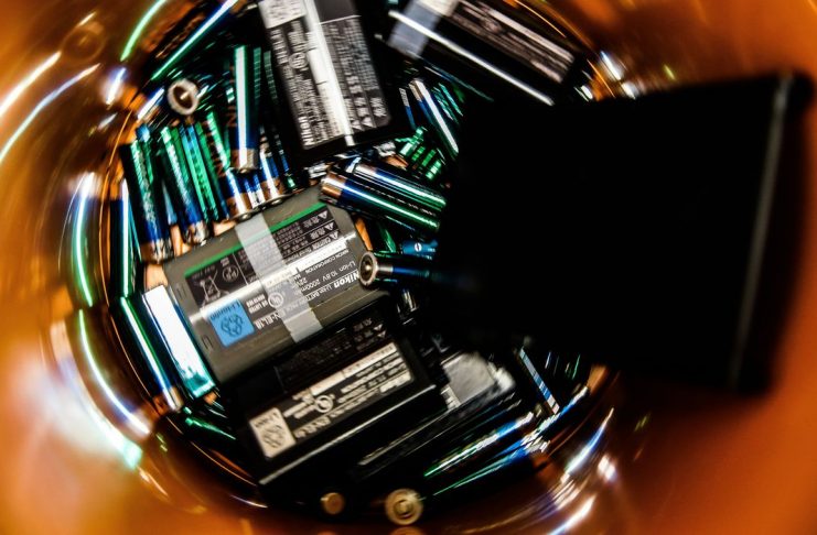Lixo eletrônico, pilhas, baterias