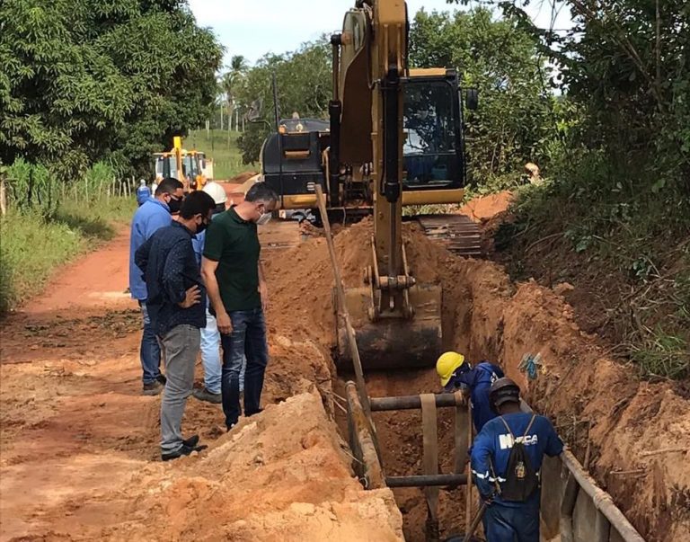 Obra de Fábio Reis, duplicação da adutora do Piauitinga está em fase de conclusão