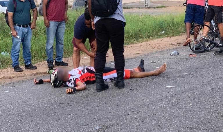 Ciclista natural de Boquim é atropelado em Estância