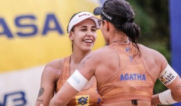 Ágatha e Duda conquistam ouro no Circuito Brasileiro Open
