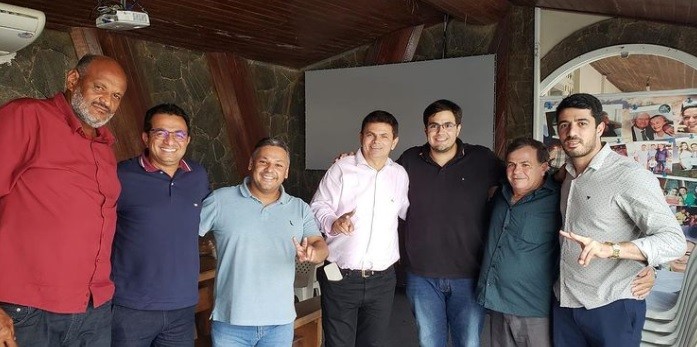 Deputado, prefeito e ex-prefeito de Itabaiana visitam Ibrain Monteiro