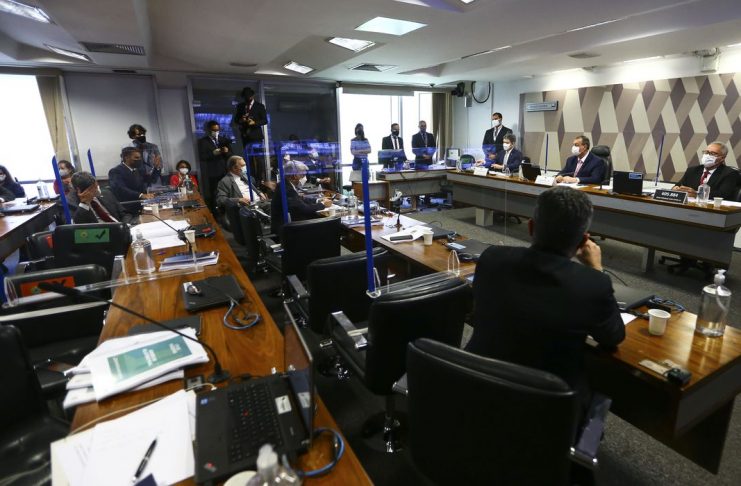 Sessão para votação do relatório da CPI da Pandemia.