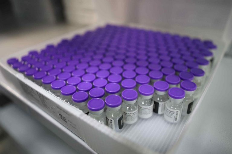 Pfizer entrega mais 1,3 milhão de doses de vacina ao Brasil