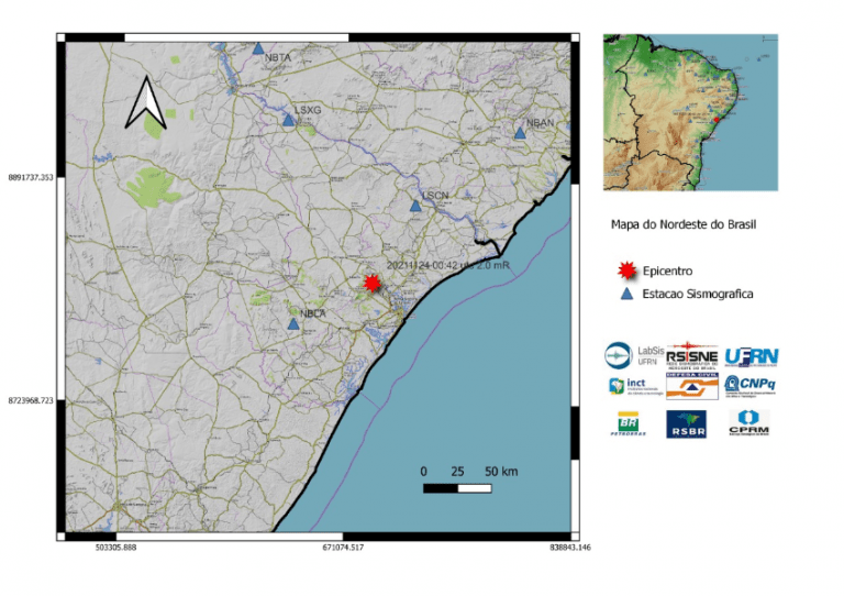 Tremor de terra é registrado no interior de Sergipe