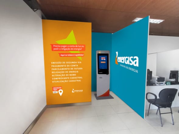 Energisa inaugura totem de autoatendimento no CEAC de Lagarto