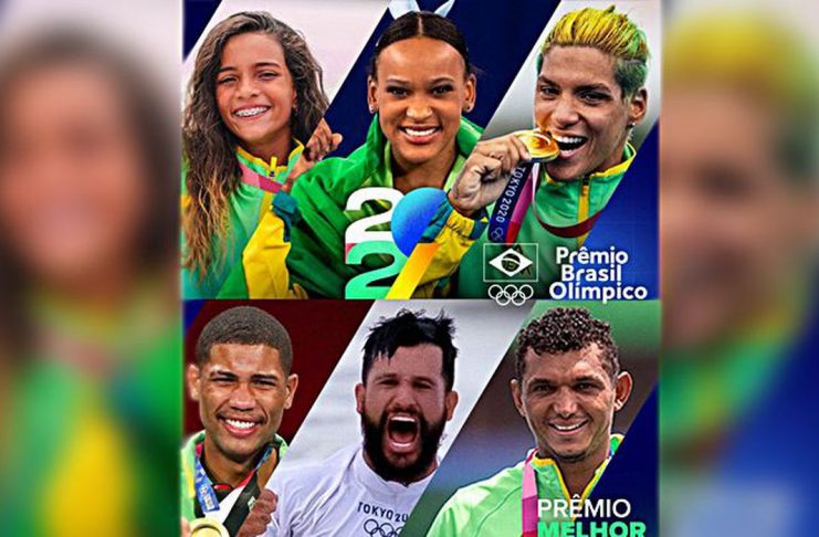 prêmio melhor atleta do ano - COB - atletas olímpicos