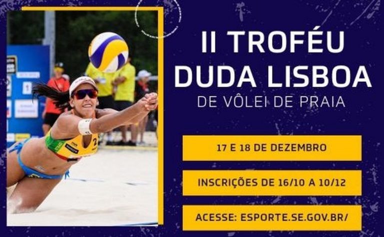 Inscrições para o II Troféu Duda Lisboa de Vôlei de Praia estão abertas