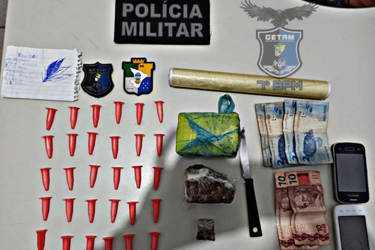 Irmãos são presos por tráfico de drogas em Lagarto
