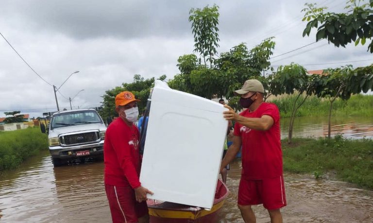 Chuvas elevam nível de rios e provocam danos no Maranhão