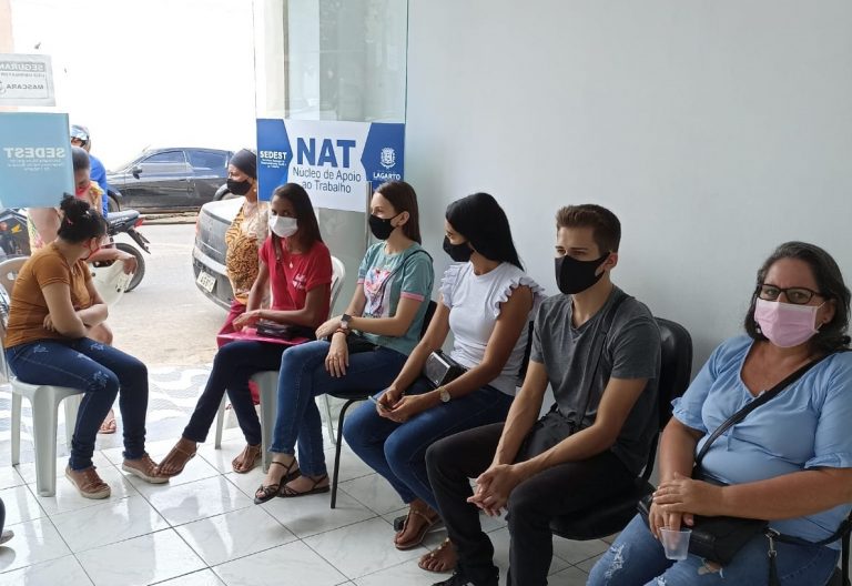 NAT disponibiliza mais 20 vagas de emprego em Lagarto