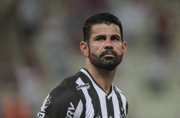 Diego Costa, atacante (ainda) do Atlético-MG — Foto: Pedro Souza/Atlético-MG