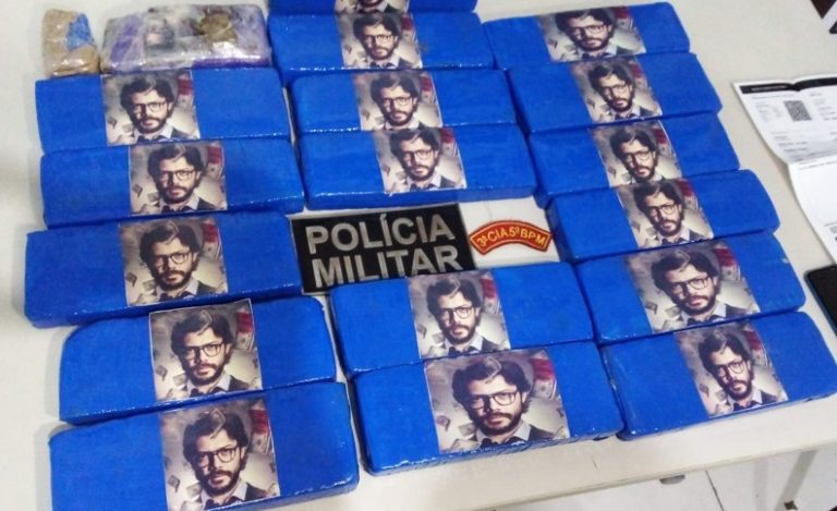 Colisão termina com a apreensão de 19 tabletes de maconha em Sergipe