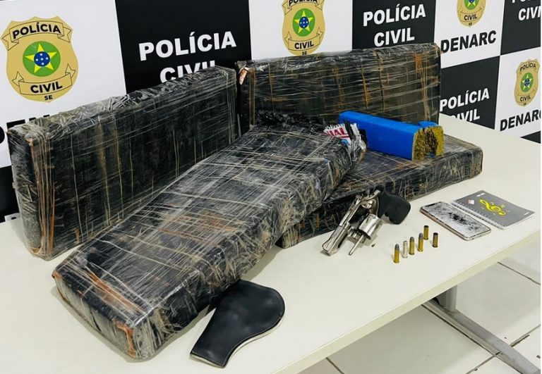 Investigado por tráfico interestadual é preso com 60kg de maconha em SE