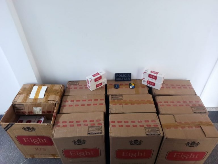 Homem é preso com mais de 10.500 maços de cigarro em Lagarto