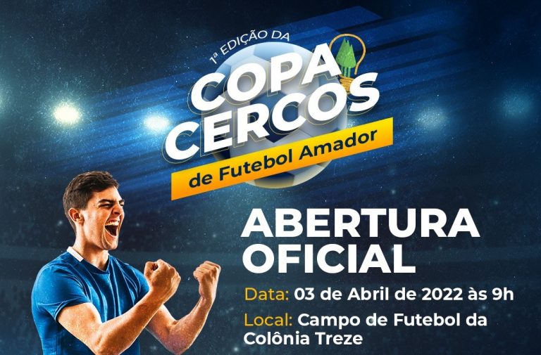 1ª Copa Cercos de Futebol Amador terá início em abril