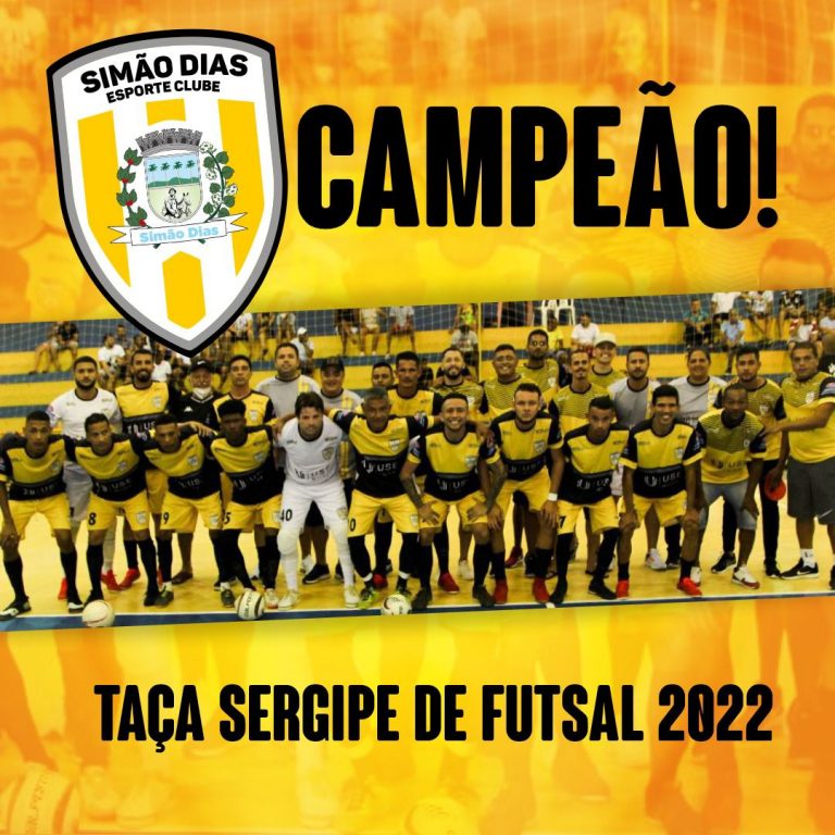 Simão Dias derrota Lagarto e conquista a Taça Sergipe de Futsal