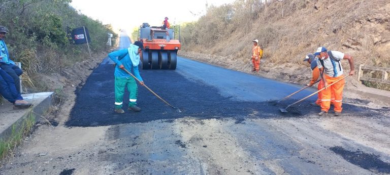 Obras na rodovia que liga Campo do Brito e Lagarto seguem aceleradas