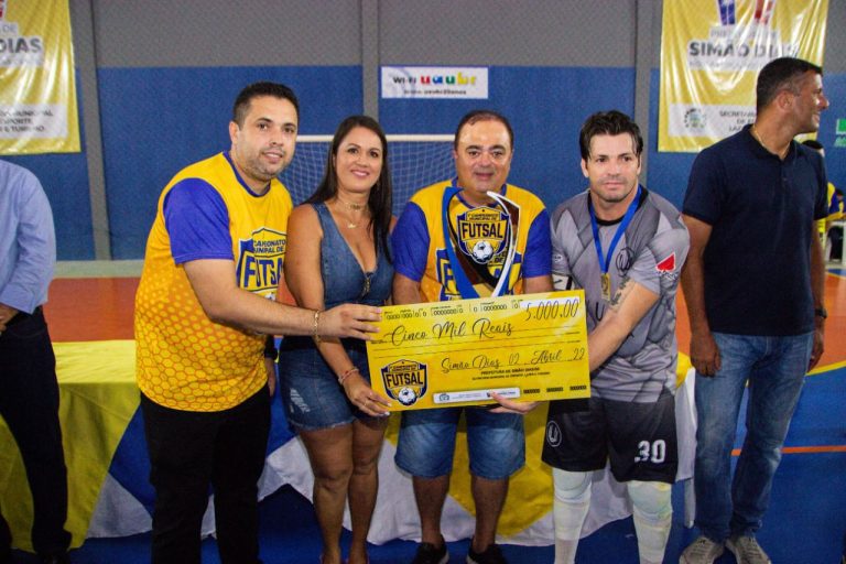1º Campeonato de Futsal é finalizado e entra para história de Simão Dias