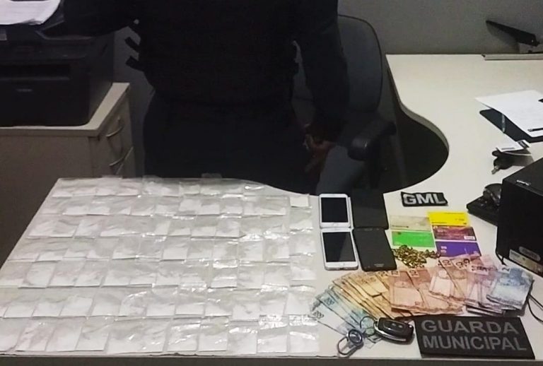 GM de Lagarto prende três pessoas por tráfico de drogas no Alto da Boa Vista