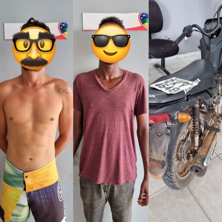 PM de folga recupera uma moto furtada e leva dois à delegacia de Lagarto