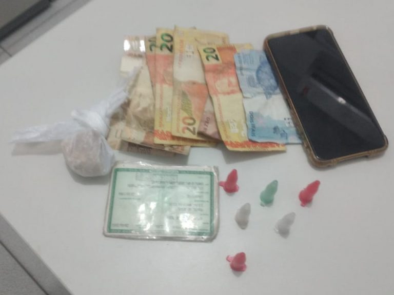 Com crack e cocaína, homem é preso por tráfico de drogas em Lagarto