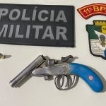 PM efetua prisão por porte ilegal de arma em Riachão do Dantas