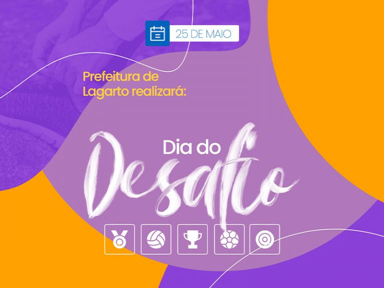 Dia do desafio: Lagarto prepara uma vasta programação