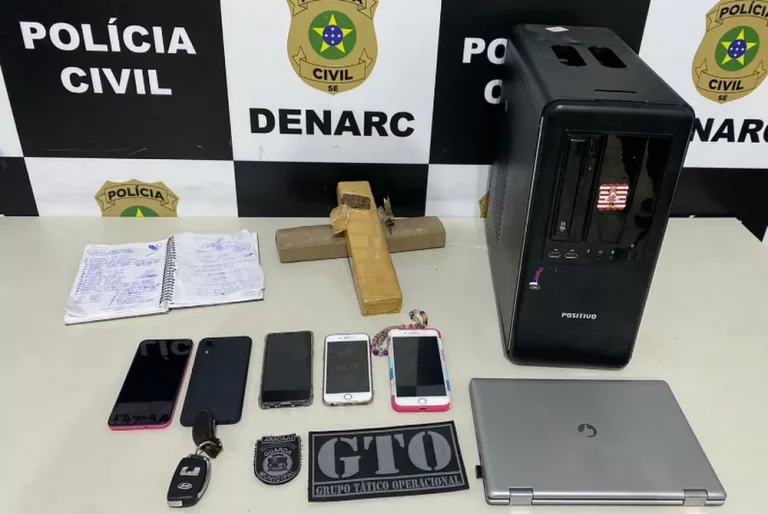 Suspeitos de integrarem organização criminosa são presos em Aracaju