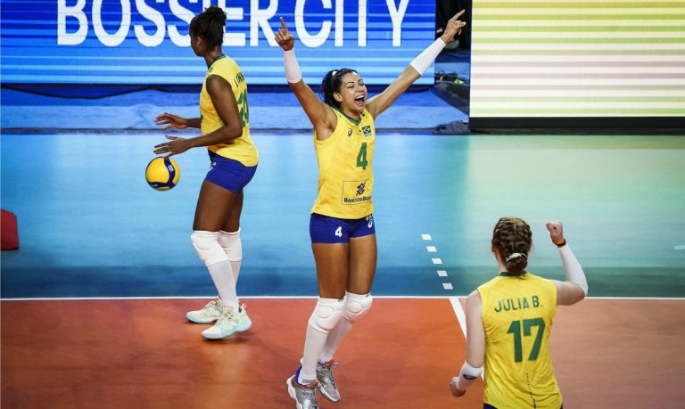 Brasil vence a segunda na Liga das Nações feminina