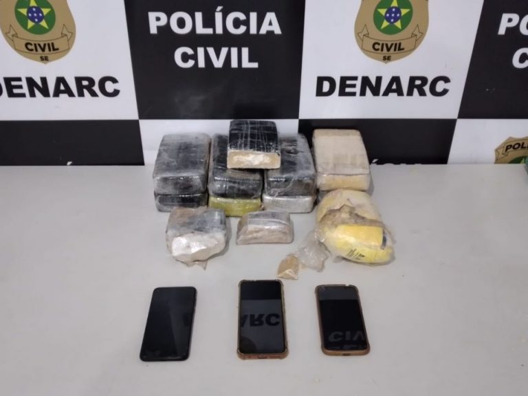 Polícia prende traficantes paulistas com mais de 10kg de drogas