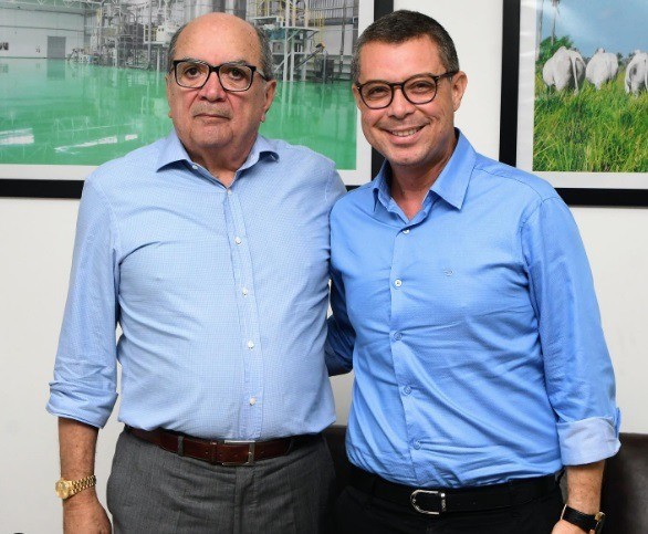 Fábio Mitidieri visita empresário José Augusto Vieira do grupo Maratá