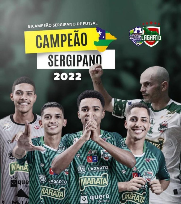 Lagarto Futsal conquista o título de bicampeão sergipano
