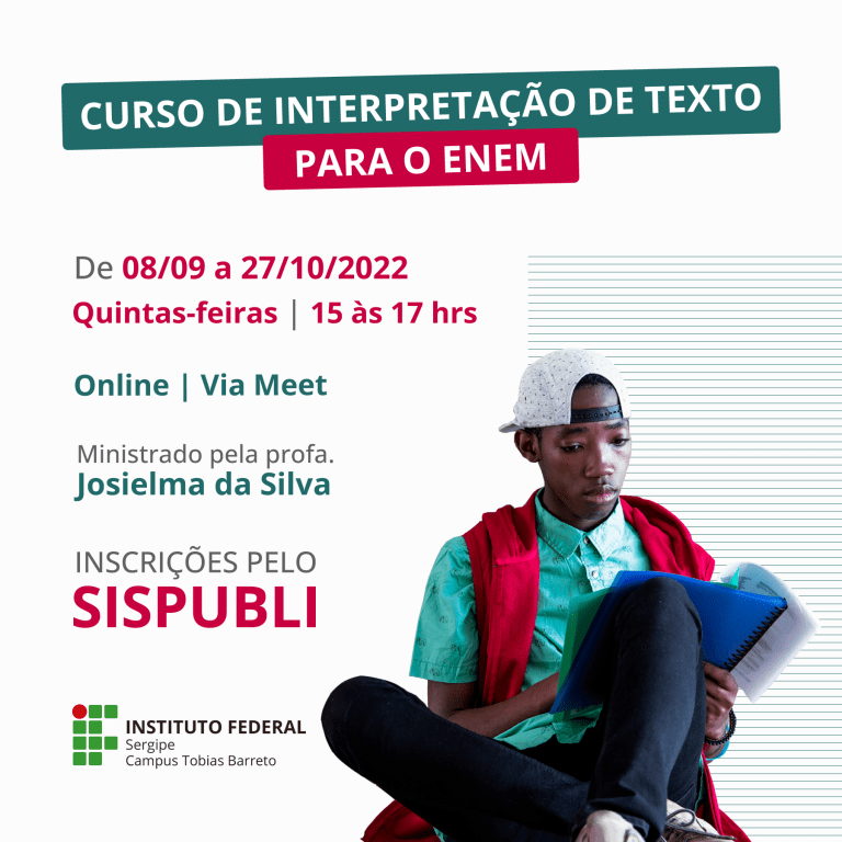 IFS realiza curso de interpretação de texto para o Enem