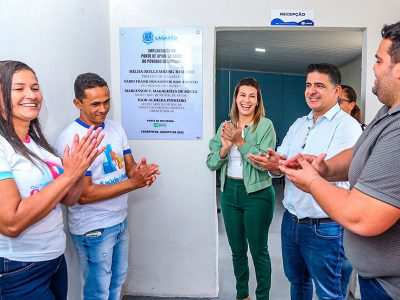 Prefeita Hilda inaugura Centro de Fisioterapia e Ponto de Apoio a Saúde
