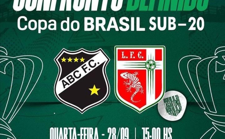 Lagarto enfrenta o ABC na Copa do Brasil SUB-20