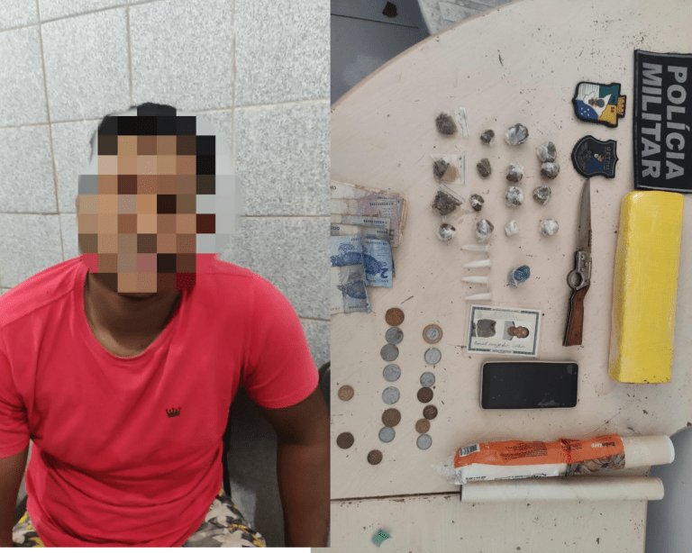 Homem investe R$ 3 mil no comércio de drogas e acaba preso em Lagarto