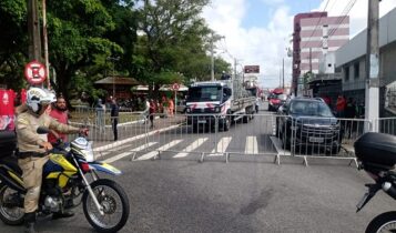 Trânsito no Centro da Capital fica parcialmente bloqueado nesta quinta-feira