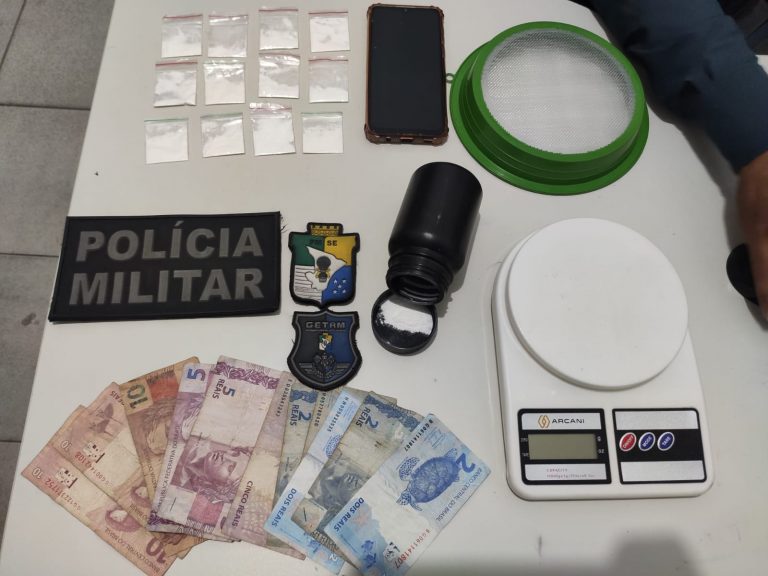 Homem é preso por tráfico de drogas em Lagarto