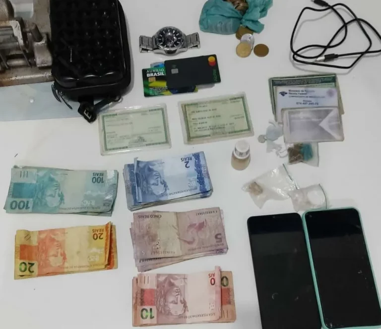 Casal é preso em flagrante por tráfico de drogas no interior de SE