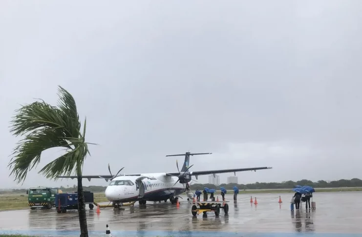 Aeronave modelo ATR-72 da Azul — Foto: Leonardo Barreto/ g1/ Arquivo