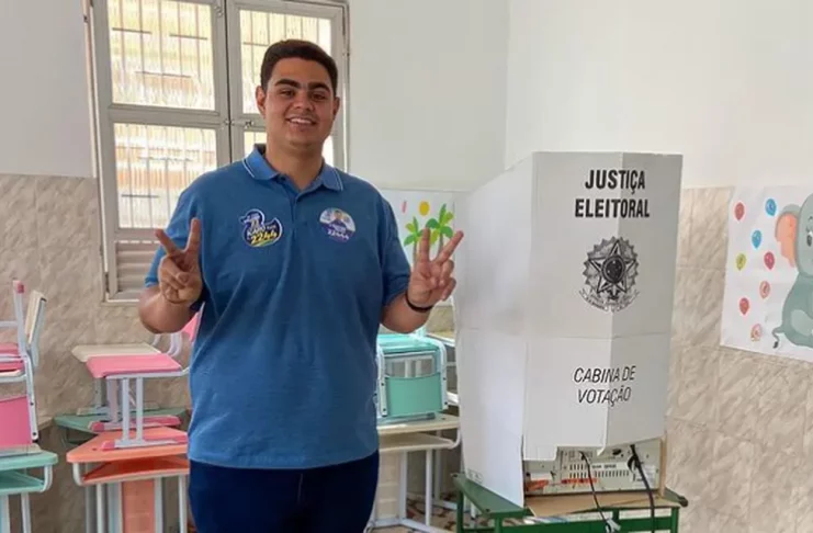 Ícaro de Valmir é eleito deputado federal por Sergipe aos 21 anos — Foto: Arquivo Pessoal