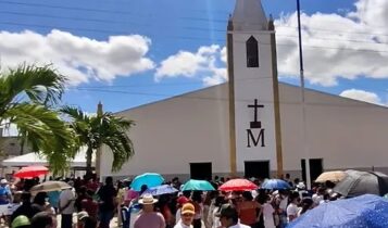 Igreja de Aparecida tem peças litúrgicas furtadas após arrombamento (Foto: Arquidiocese de Aracaju)