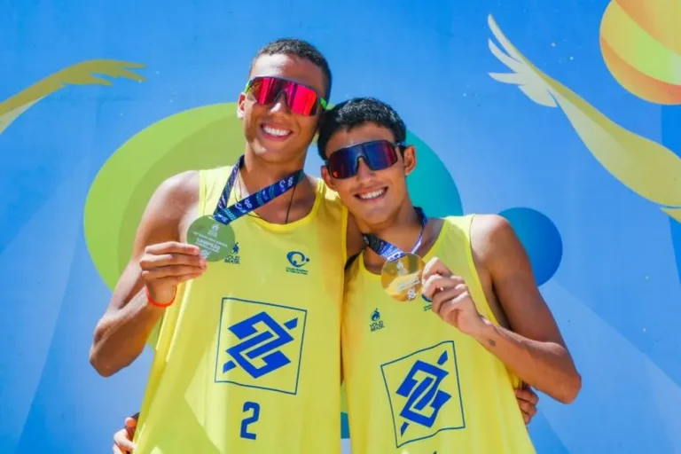 Sergipano Pedro Oliveira e Vilsomar conquista medalha de ouro no vôlei de praia