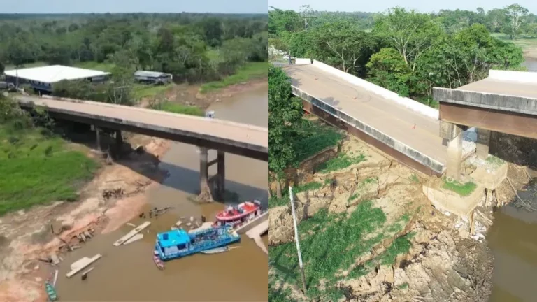Amazonas registra segundo desabamento de ponte na BR-319