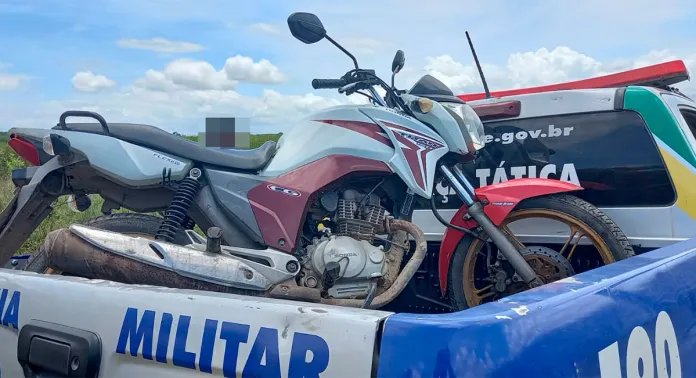 Moto roubada em Tobias Barreto é recuperada em Lagarto