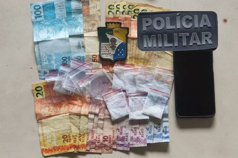 Polícia Militar prende homem por tráfico ilícito de drogas em Lagarto