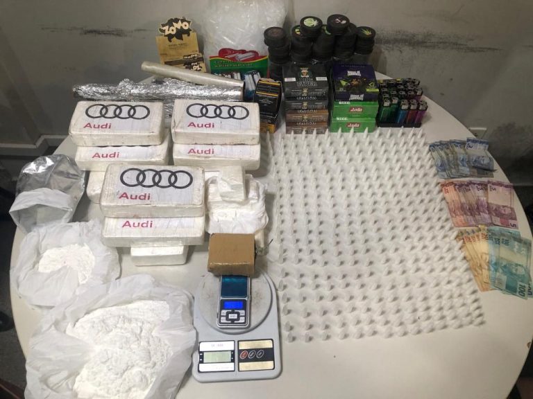 Polícia Civil realiza farta apreensão de cocaína em Itabaiana